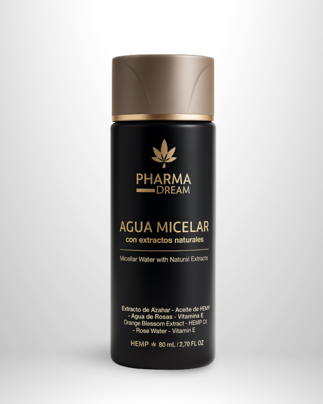 Agua Micelar con Extractos Naturales