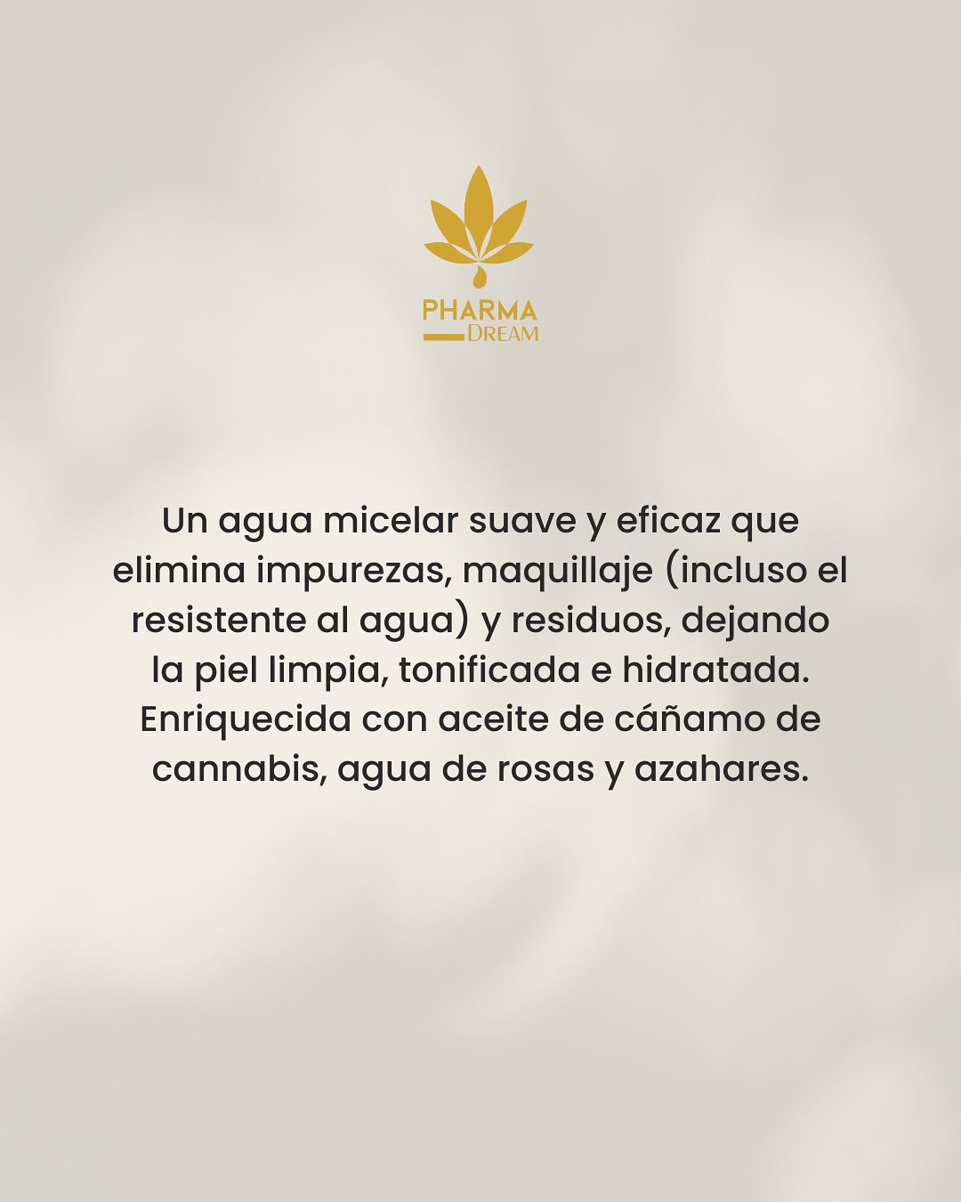 Agua Micelar con Extractos Naturales