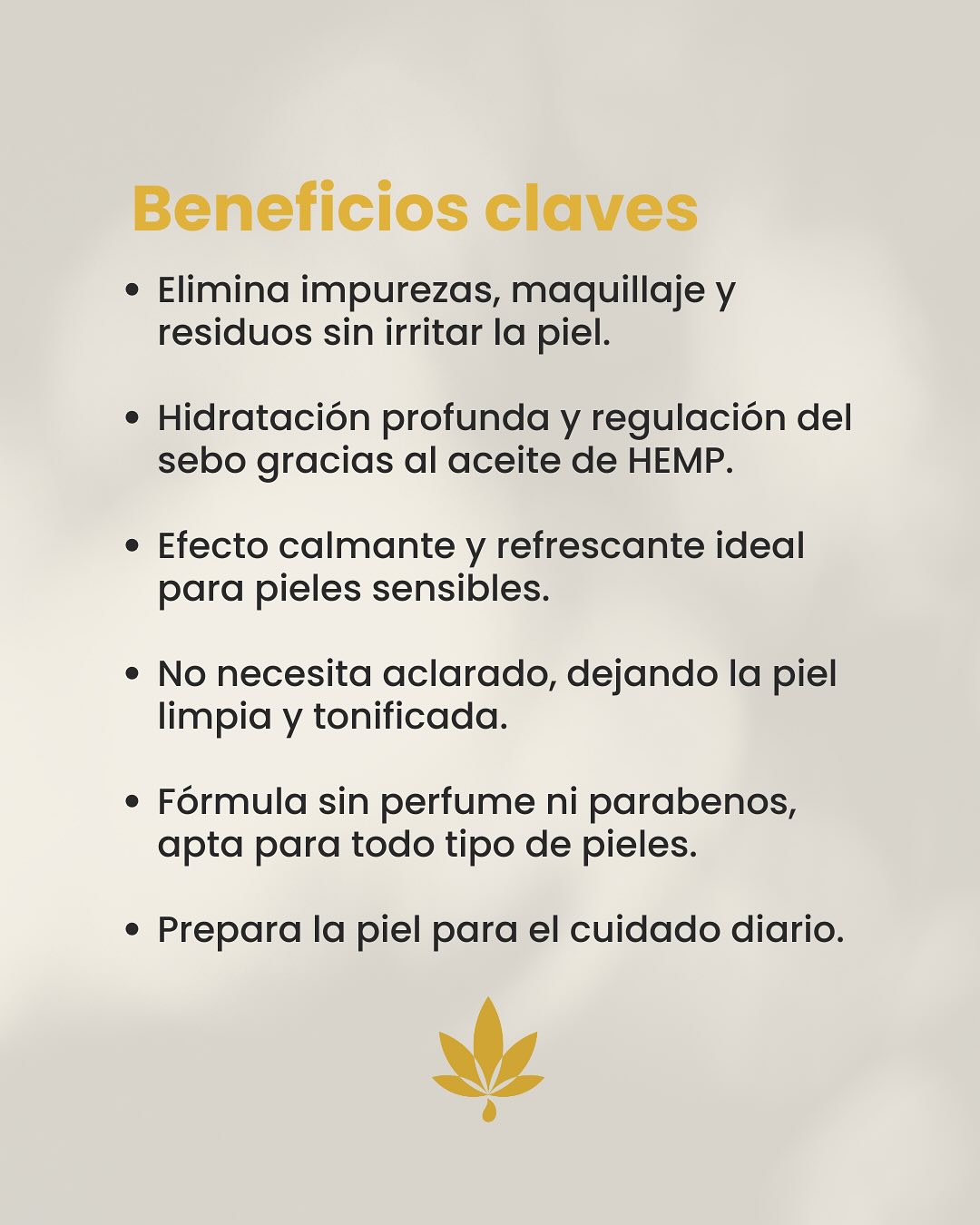 Agua Micelar con Extractos Naturales