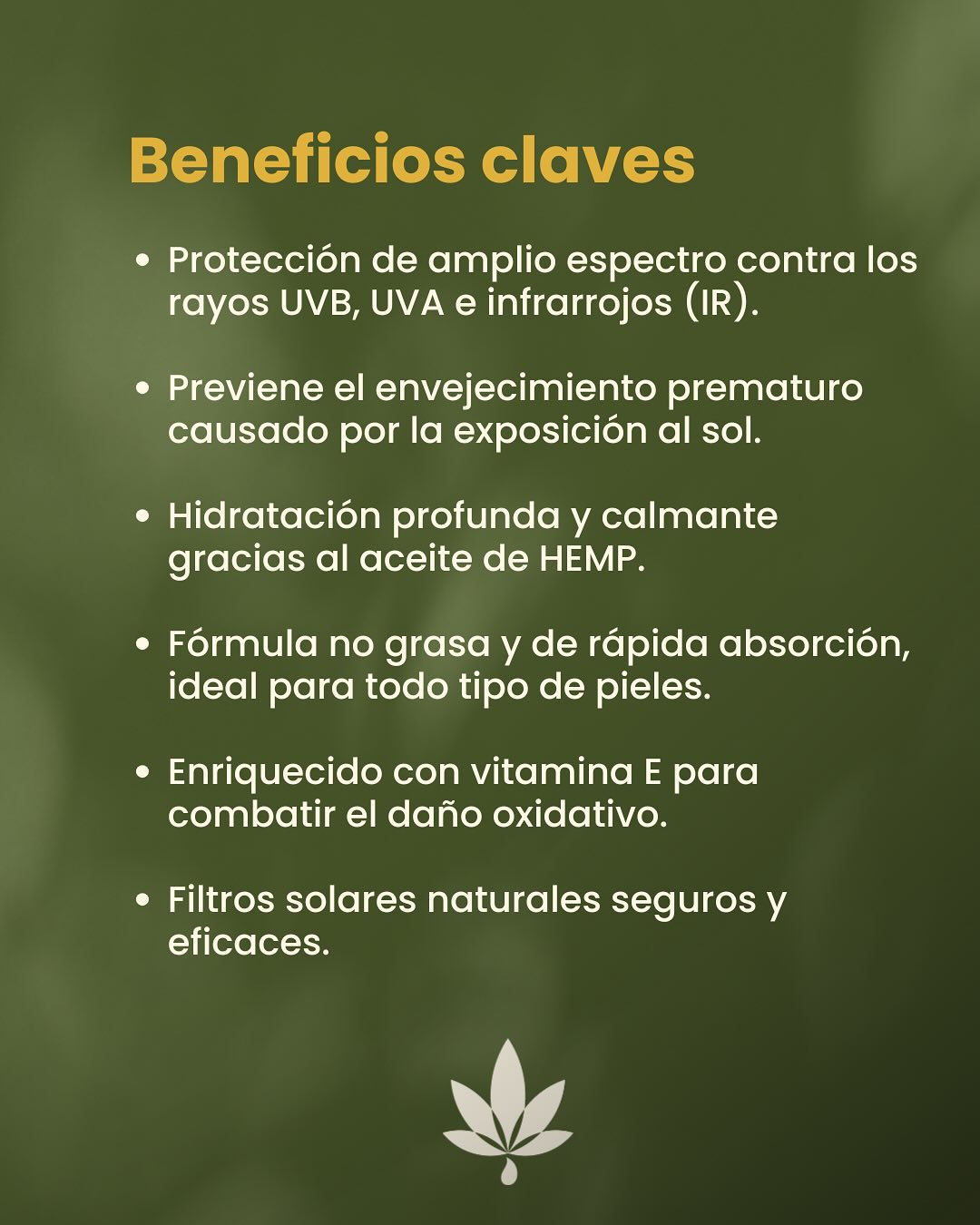 Protector Solar Natural SPF 50